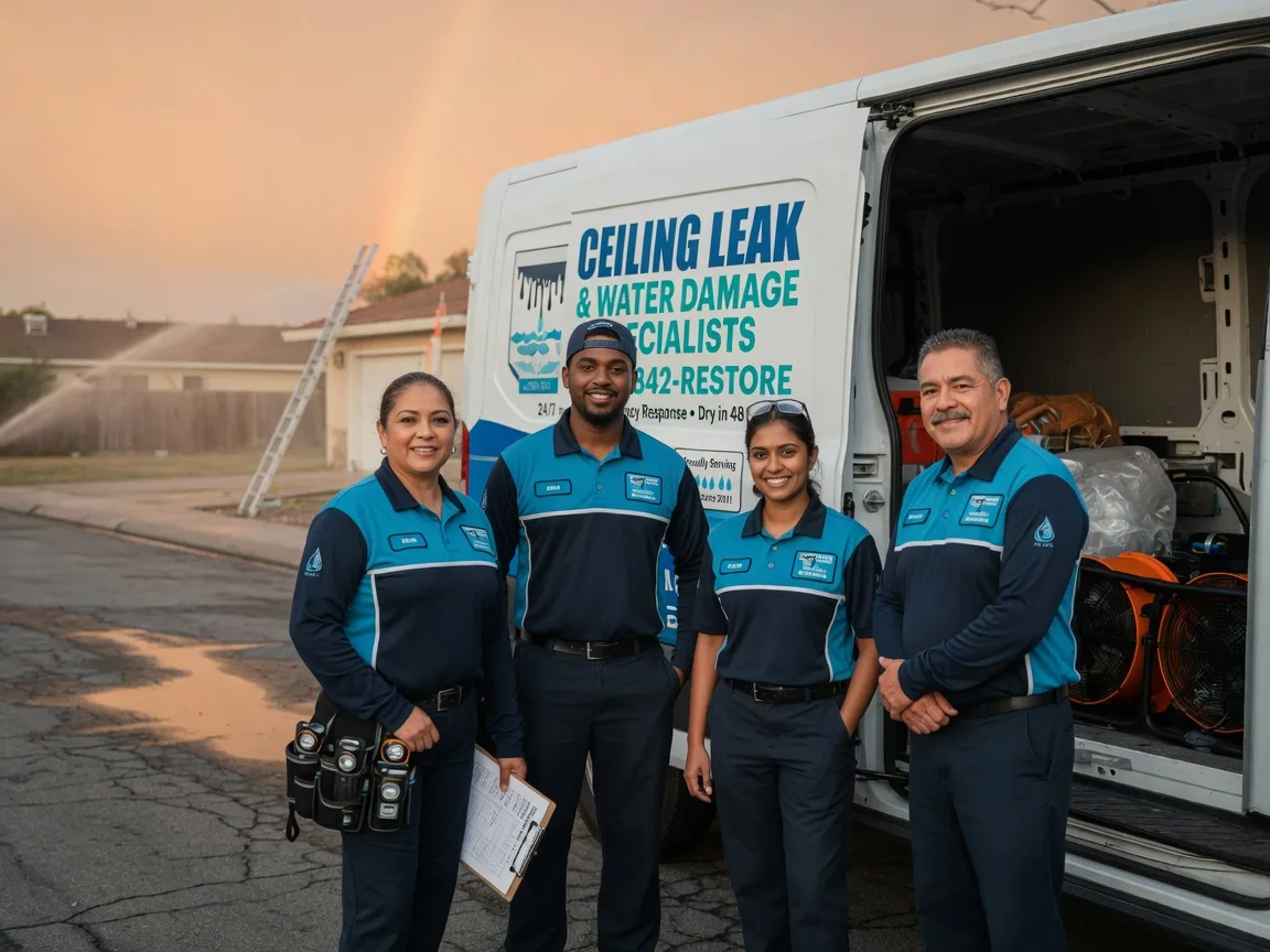 Ceiling Leak Cleanup company in Clayton, WA